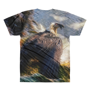Chest Out Eagle // Ultra Light All-Over Printed Men's T-Shirt // Is Life Apparel - Is Life Apparel