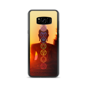 Buddha With Chakras Samsung Case // Is Life Apparel - Is Life Apparel