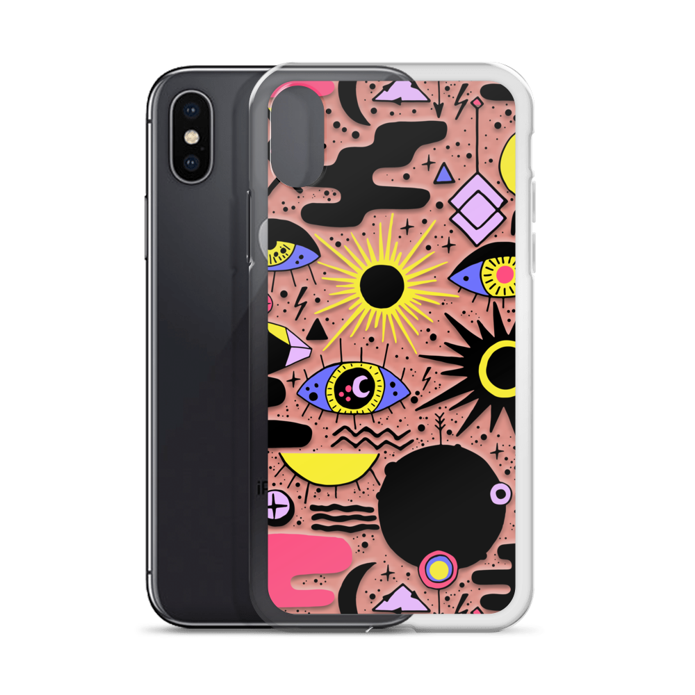 Eclipse Pattern iPhone Case // Is Life Apparel - Is Life Apparel