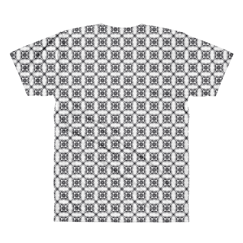 Diamond / Circle Pattern // Ultra Light All-Over Printed Men's T-Shirt  // Is Life Apparel - Is Life Apparel